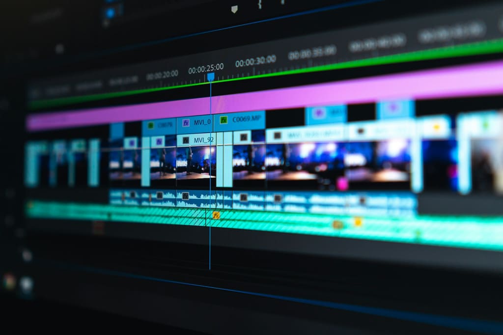 Video editing and post-production suite