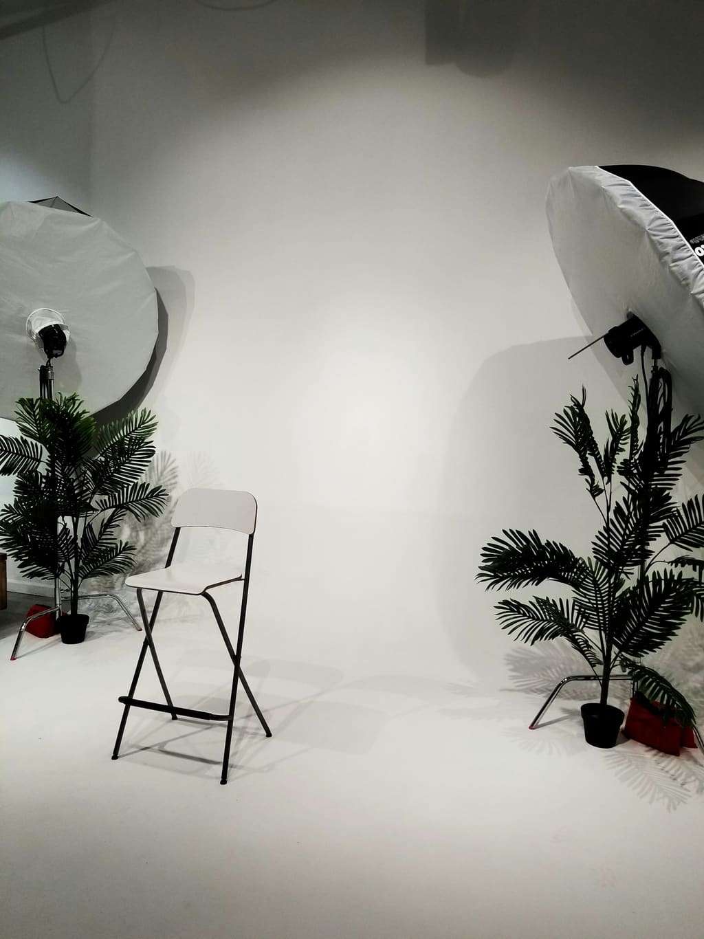 Studio lighting setup